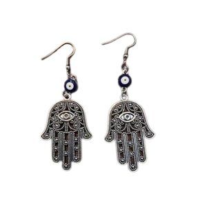 Hamsa Hook Earrings